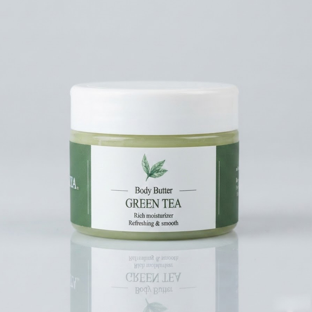 Body Butter Green Tea/ Fresh Floral/ Jasmine/ Lavender - Green Tea Body Butter